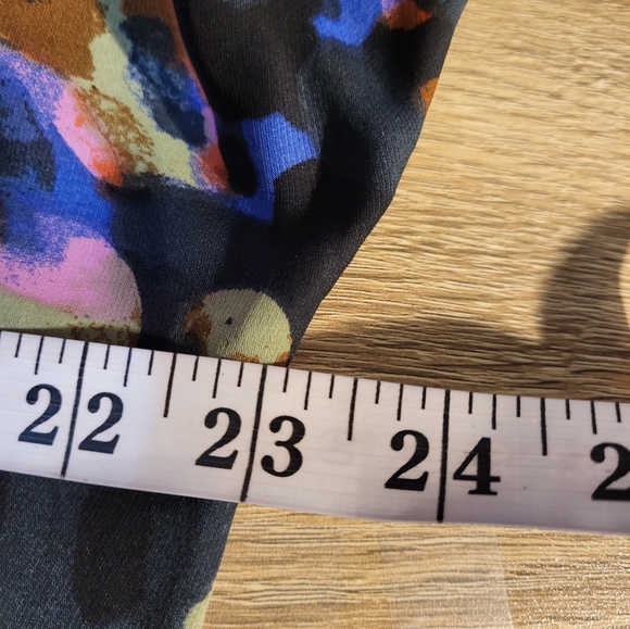 CAbi 3143 Sabine Watercolor Sheer Blouse - Picture 7 of 10